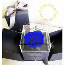 Everlasting Blue Rose Box